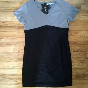 Women's Large Black/Gray Dress